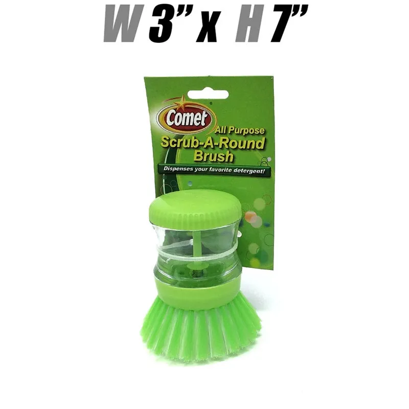 00175 - Comet All Purpose Scrub-A-Round Brush