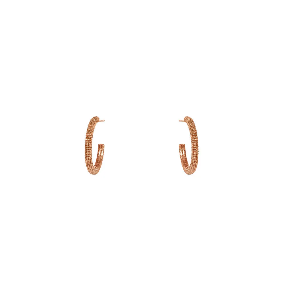 14 Karat Rosé Gold JAYA Half hoop