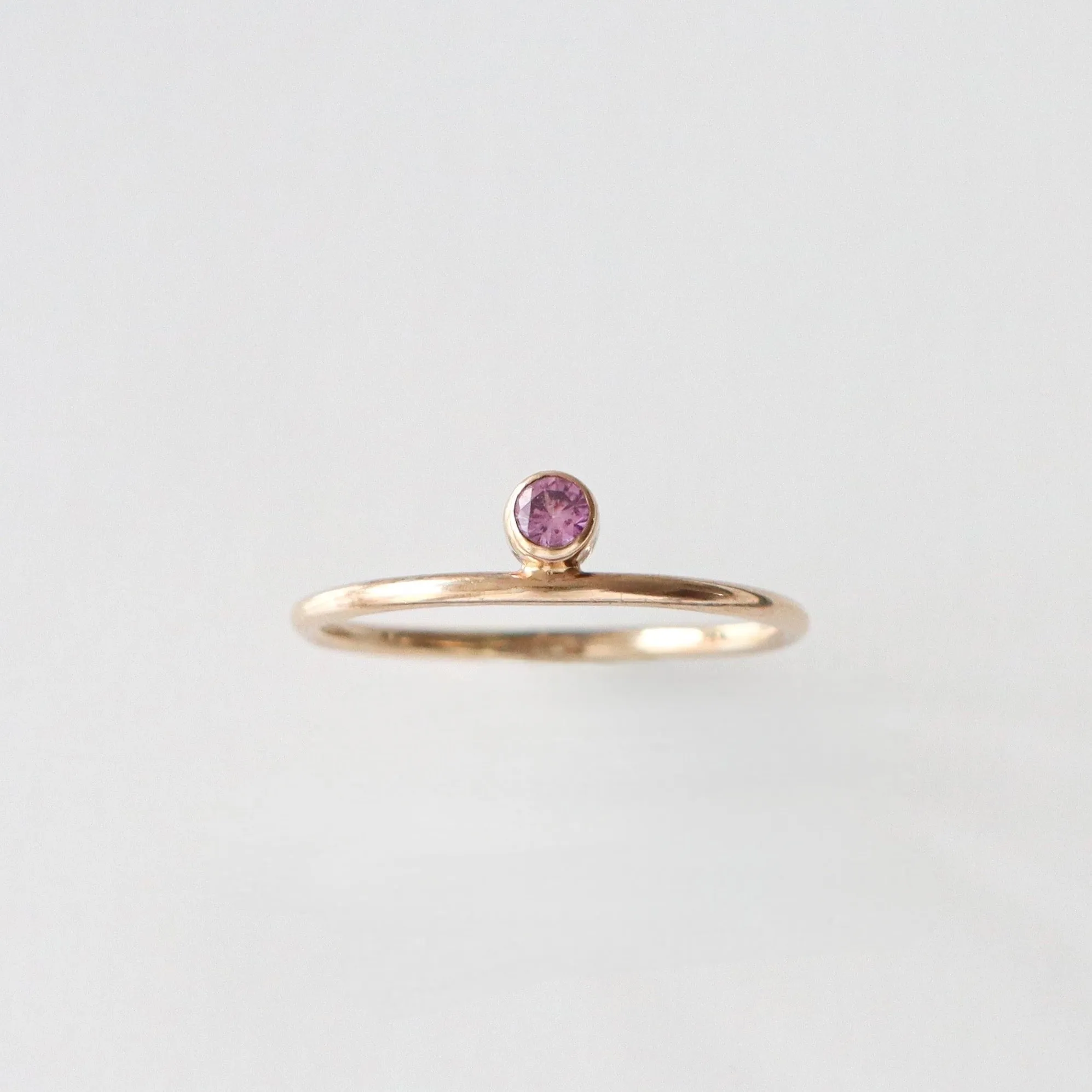 14K Gold Filled Birthstone Stacking Ring