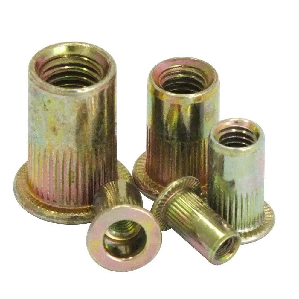 158pc Threaded Rivet Nut Insert Tool Rivnut Nutsert M4-M8 Kit