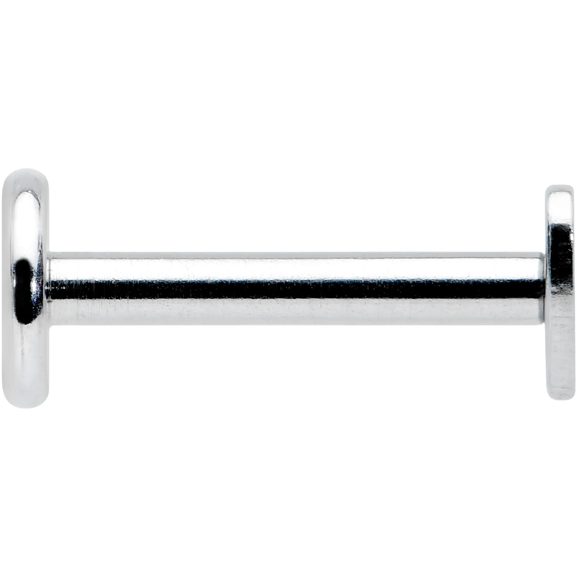 16 Gauge 1/4 Internally Threaded Simple Style Heart Labret Tragus