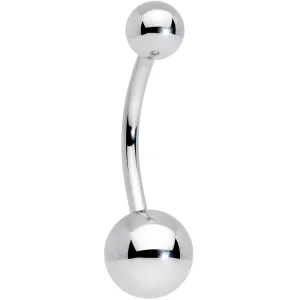 16 Gauge 3/8 Grade 23 Titanium Cartilage Curved Barbell