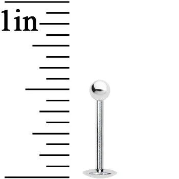 16 Gauge 3/8 Internally Threaded 3mm Ball Labret