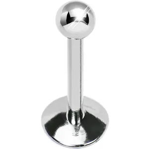 16 Gauge 3/8 Internally Threaded 3mm Ball Labret