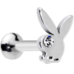 16 Gauge 5/16 Licensed Playboy CZ Gem Internally Threaded Labret