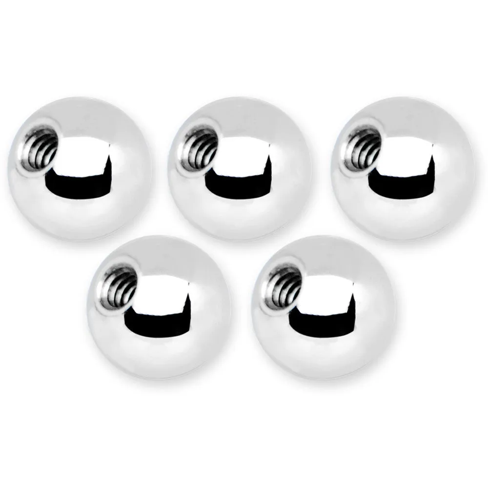16 Gauge 5mm Stainless Steel Replacement Ball Bonus Pack Set