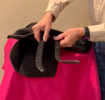 17 1/2” Pegasus Middleweight demo event saddle (#003)