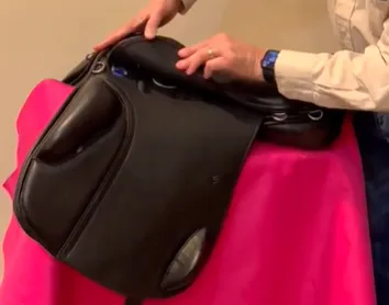 17 1/2” Pegasus Middleweight demo event saddle (#003)