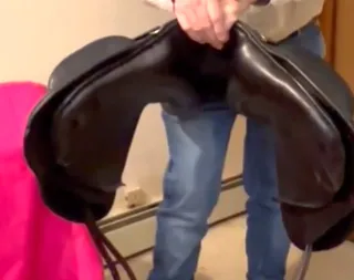 17 1/2” Pegasus Middleweight demo event saddle (#003)