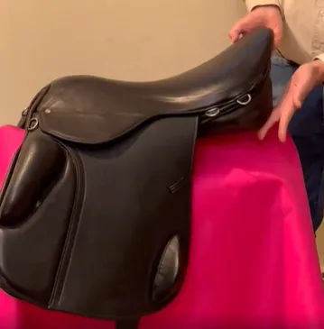 17 1/2” Pegasus Middleweight demo event saddle (#003)