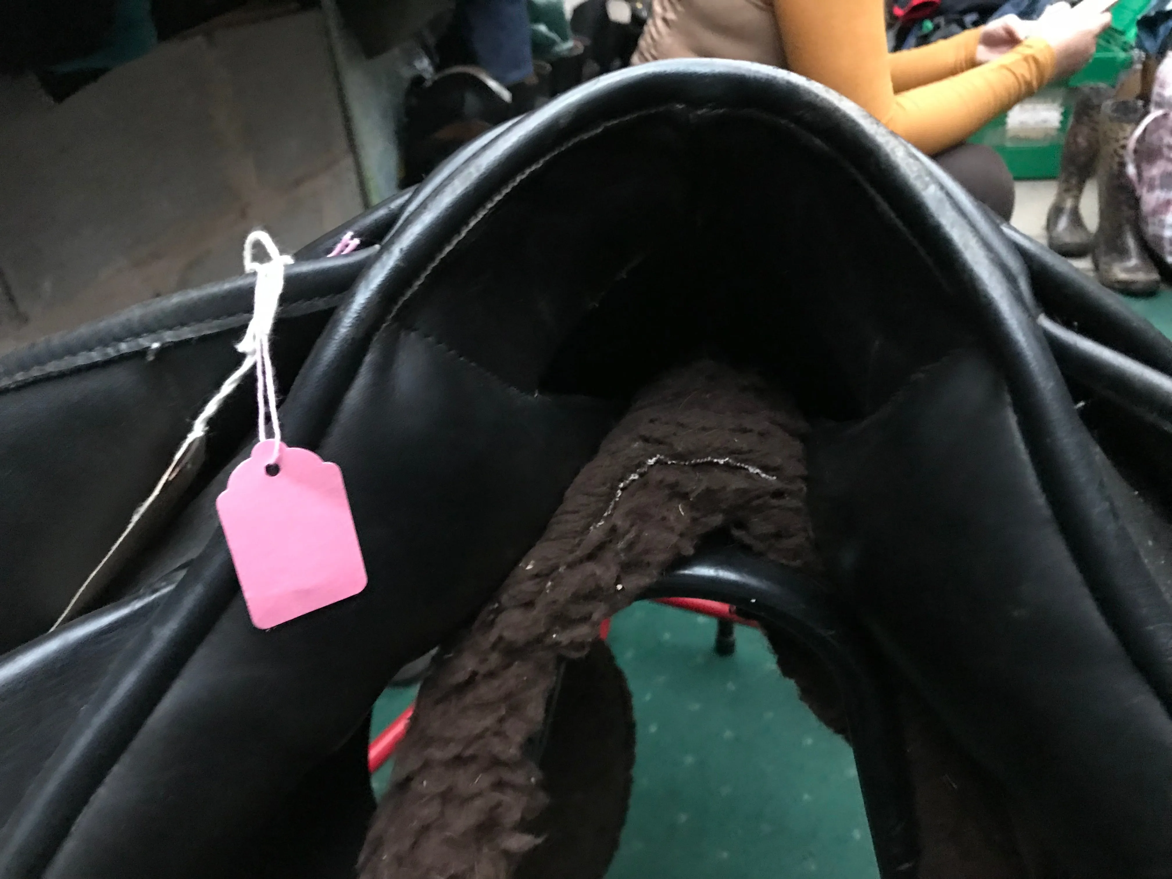 17” Equestrian Deluxe Black  Medium Fit Saddle