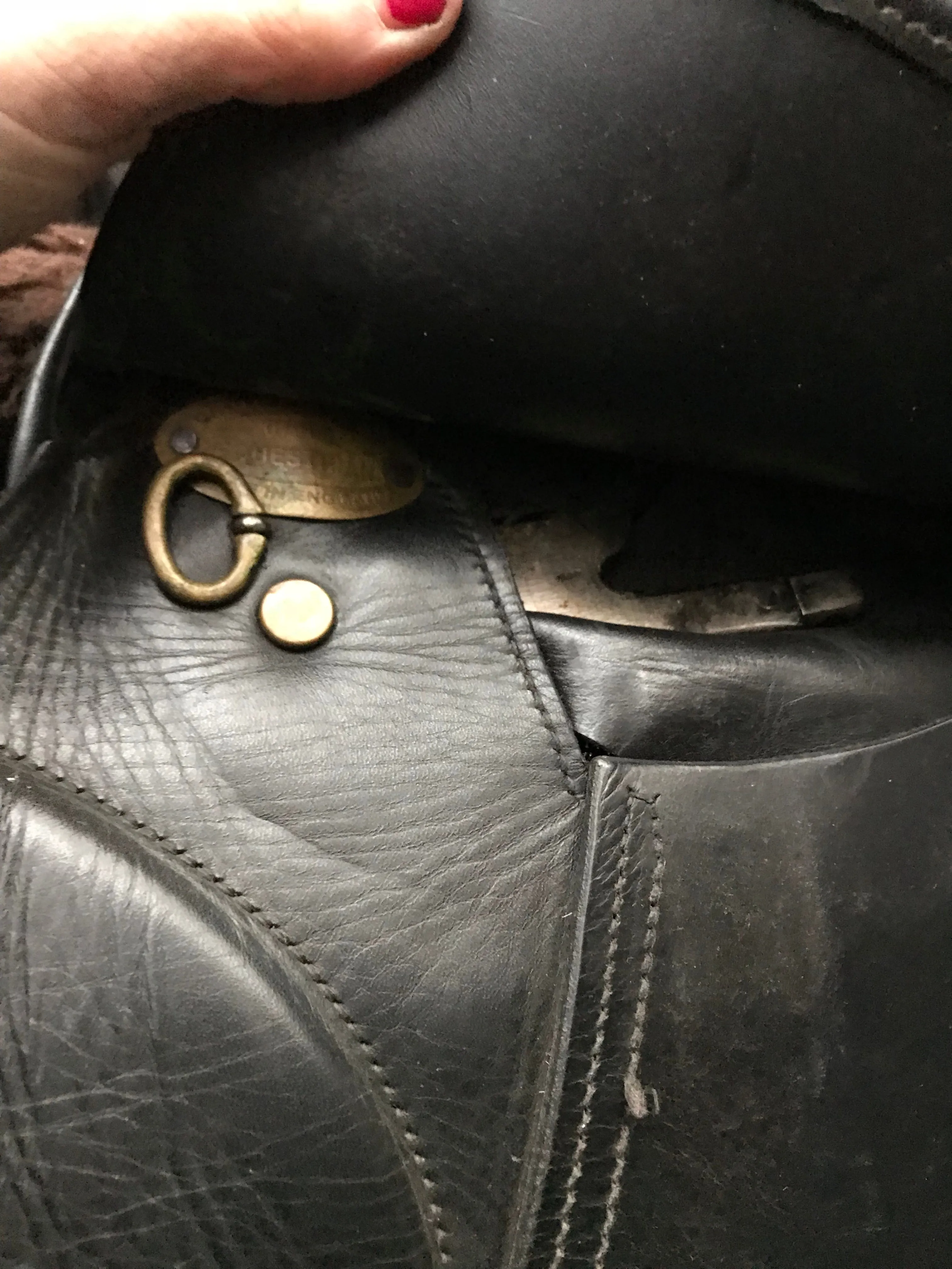 17” Equestrian Deluxe Black  Medium Fit Saddle
