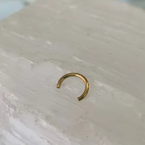 18k Solid Gold Circular Barbell Shaft