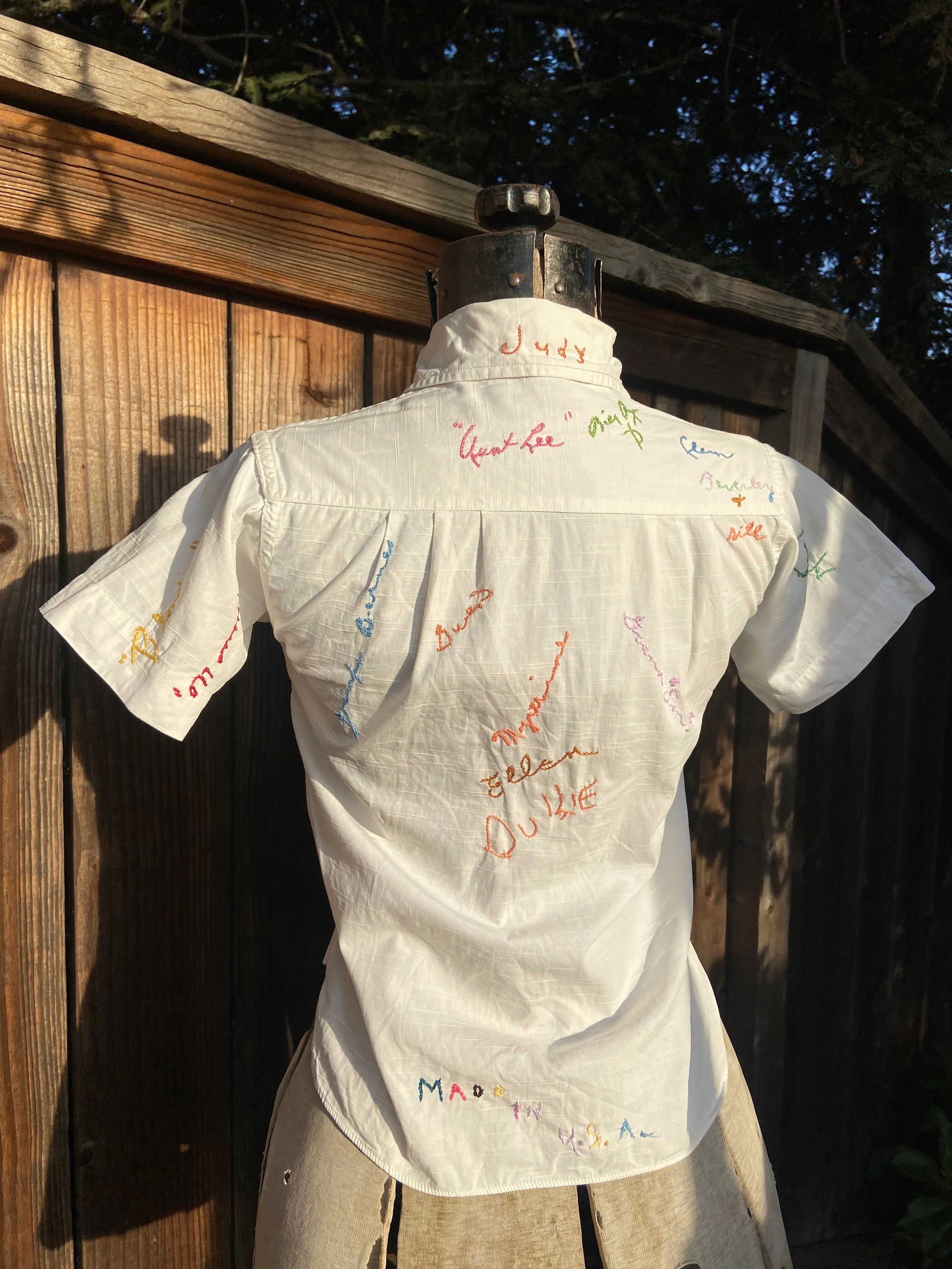 1930s/40s Autograph Loop Collar Blouse