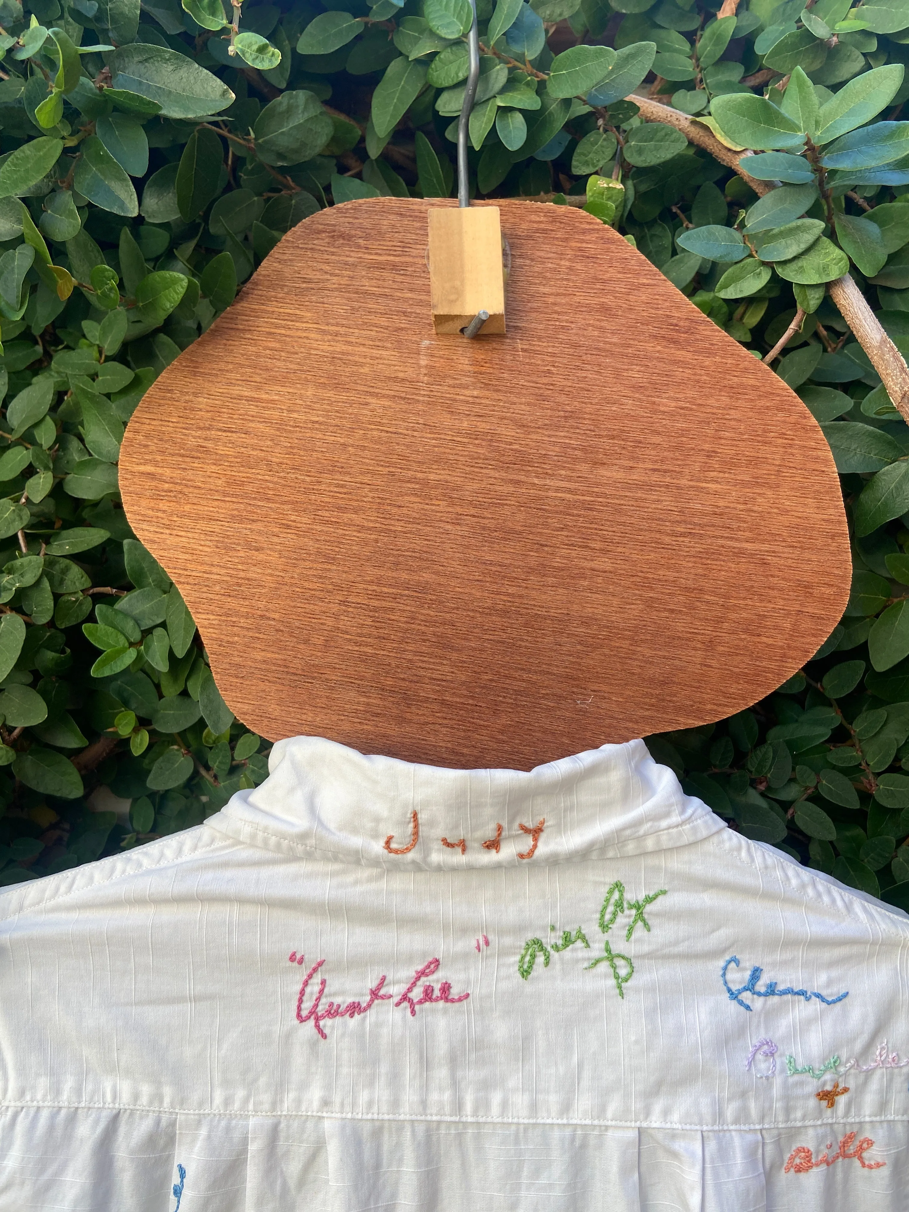 1930s/40s Autograph Loop Collar Blouse