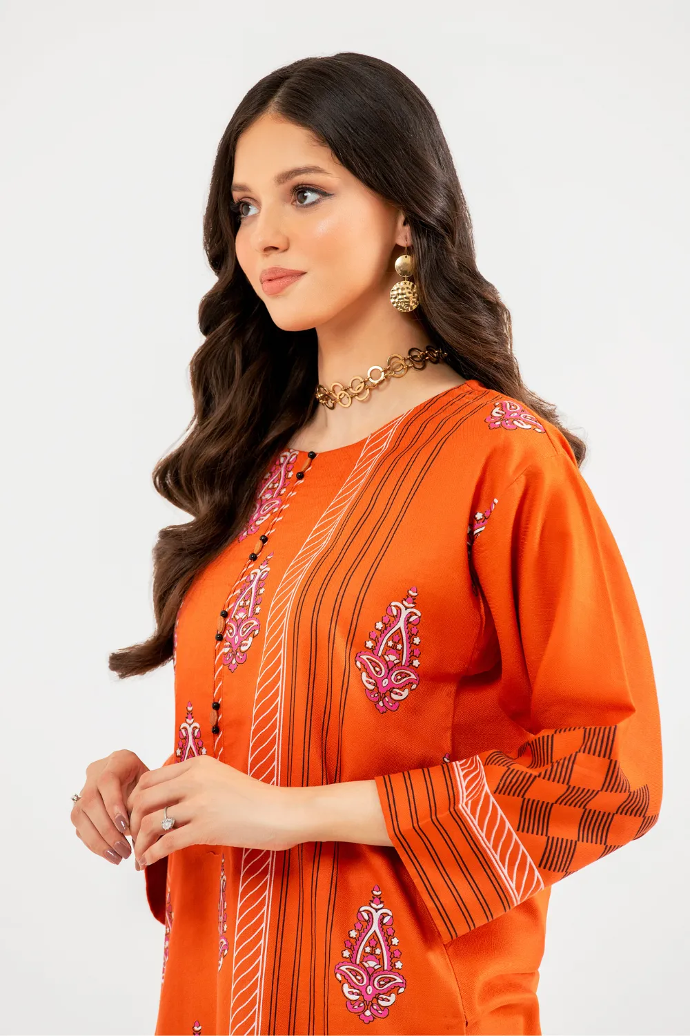 2 PC Stitched | Jacquard Shirt   Trouser