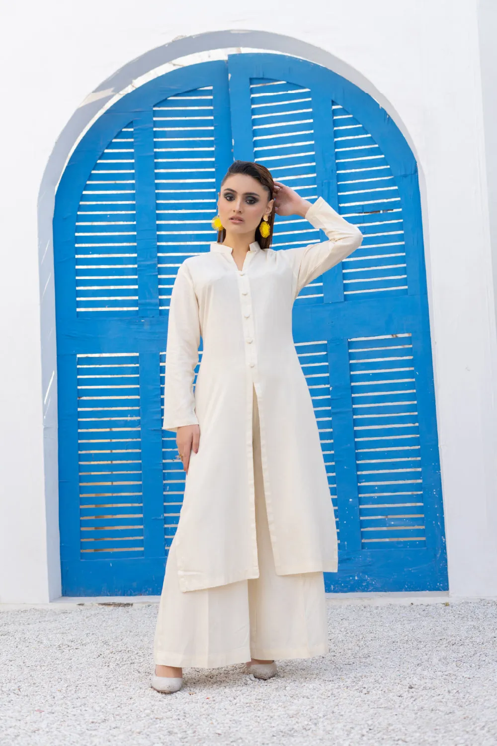 2 PC Stitched | Karandi Suit