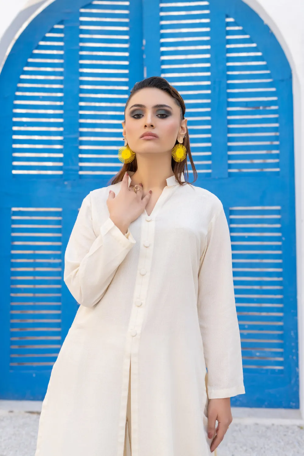 2 PC Stitched | Karandi Suit