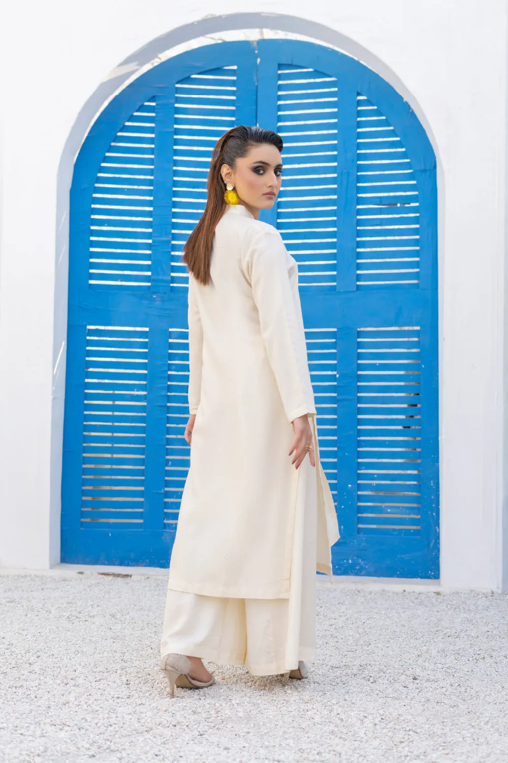 2 PC Stitched | Karandi Suit
