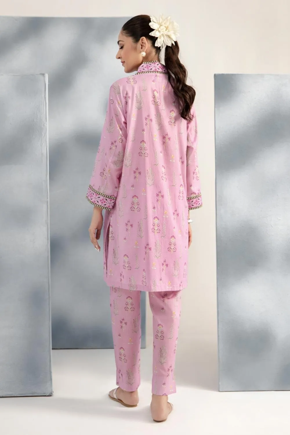 2 PC Stitched | Printed Lawn Shirt   Trouser