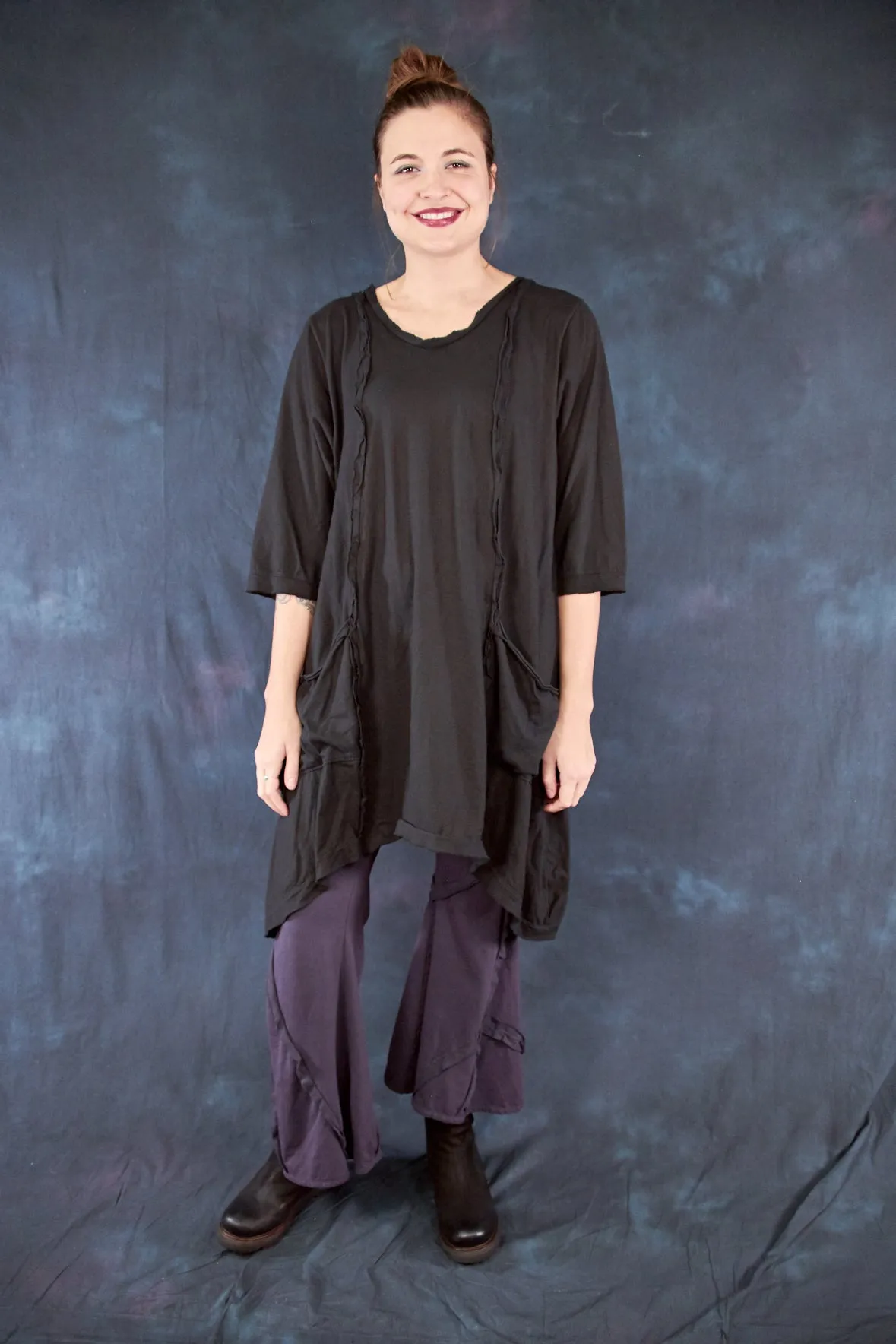 2313 Everyday Tunic Black-U