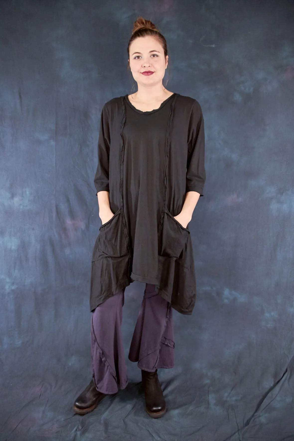 2313 Everyday Tunic Black-U
