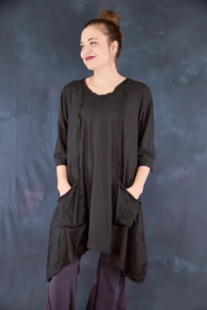 2313 Everyday Tunic Black-U