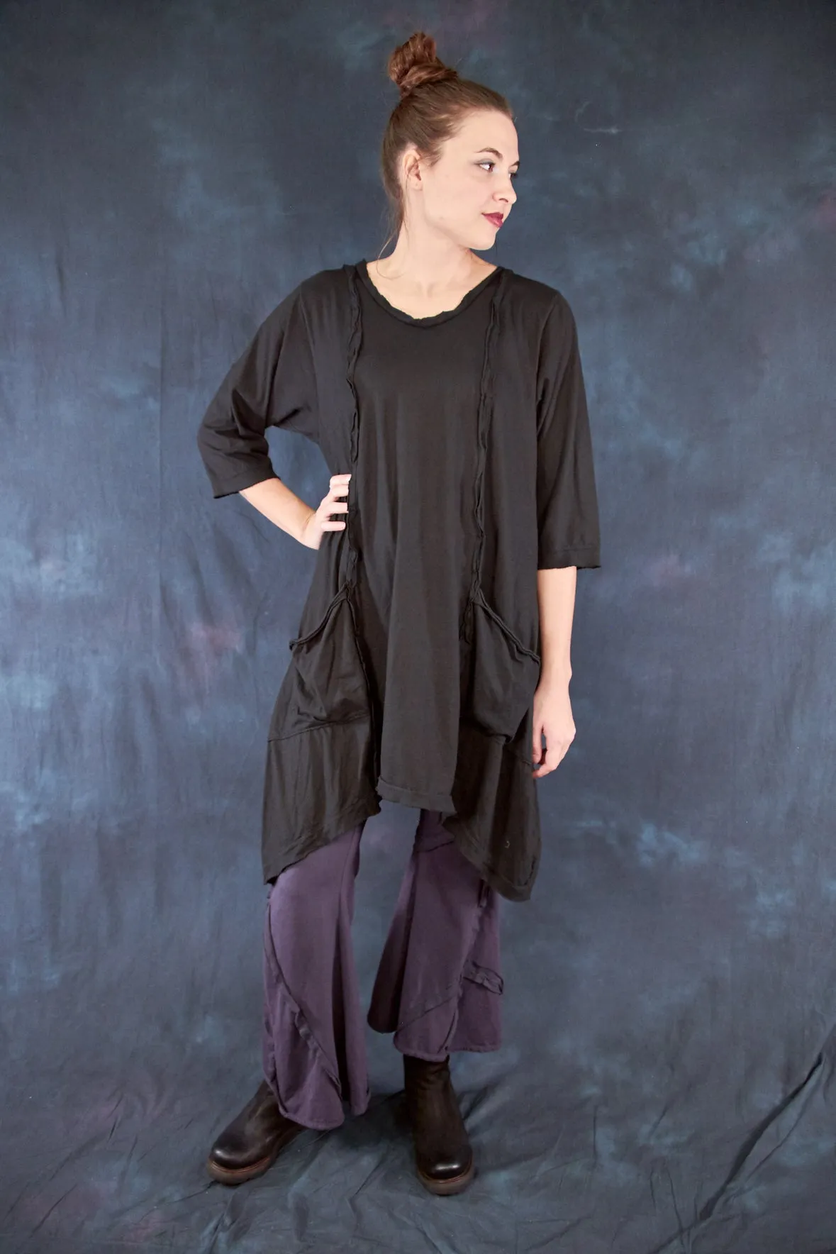 2313 Everyday Tunic Black-U