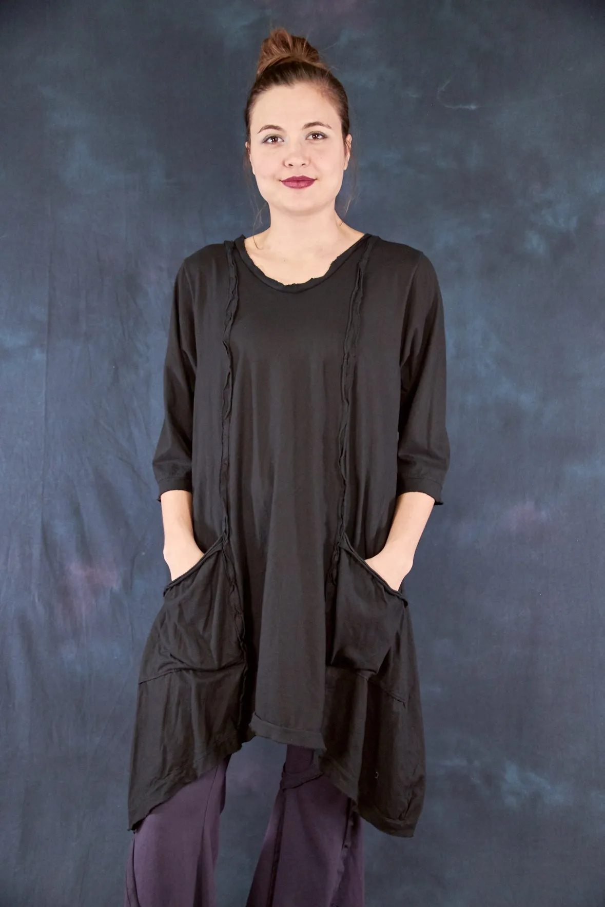 2313 Everyday Tunic Black-U