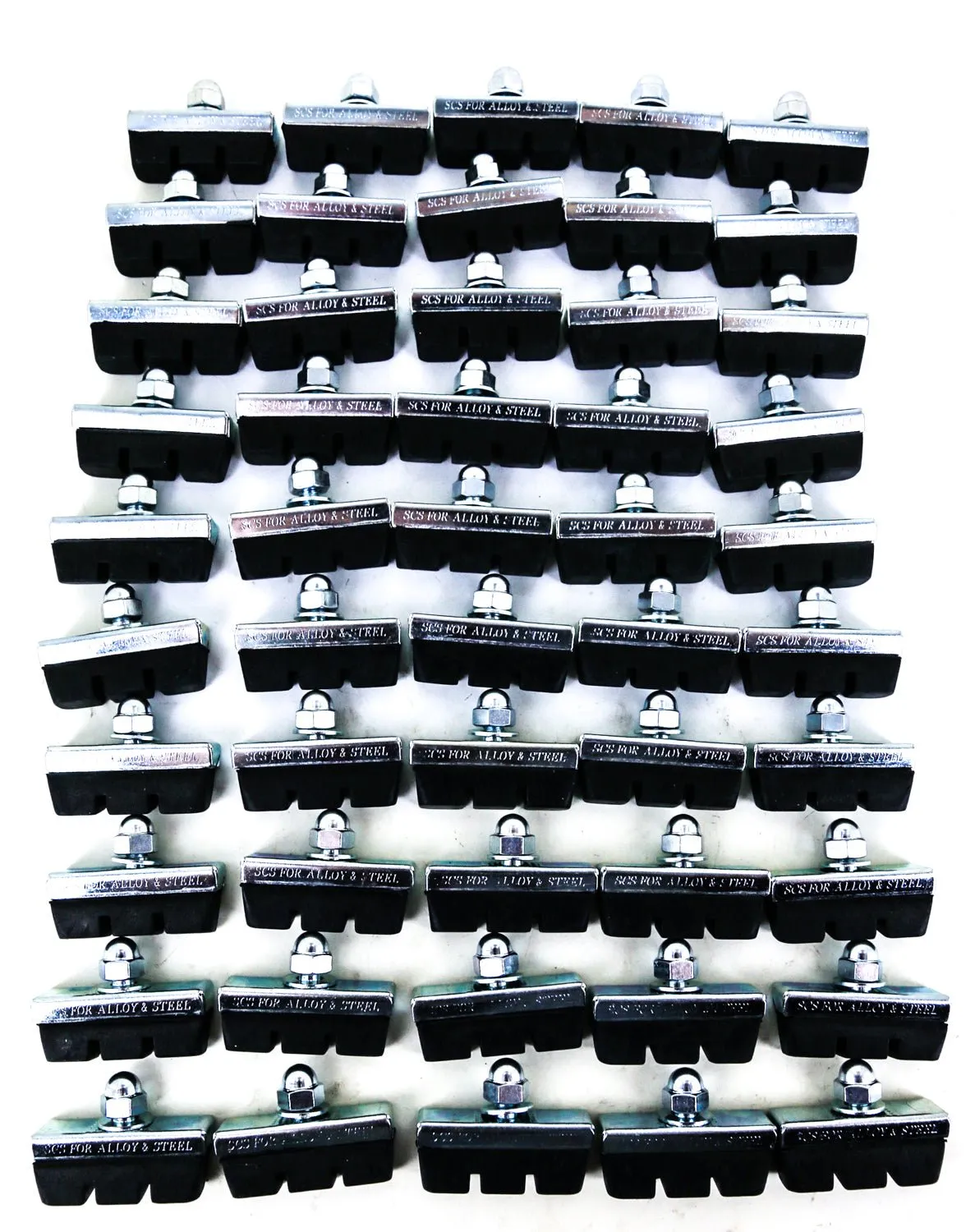25 Pairs Bulk Package Bicycle Bike Rim Brake Pads / Holders New in Box