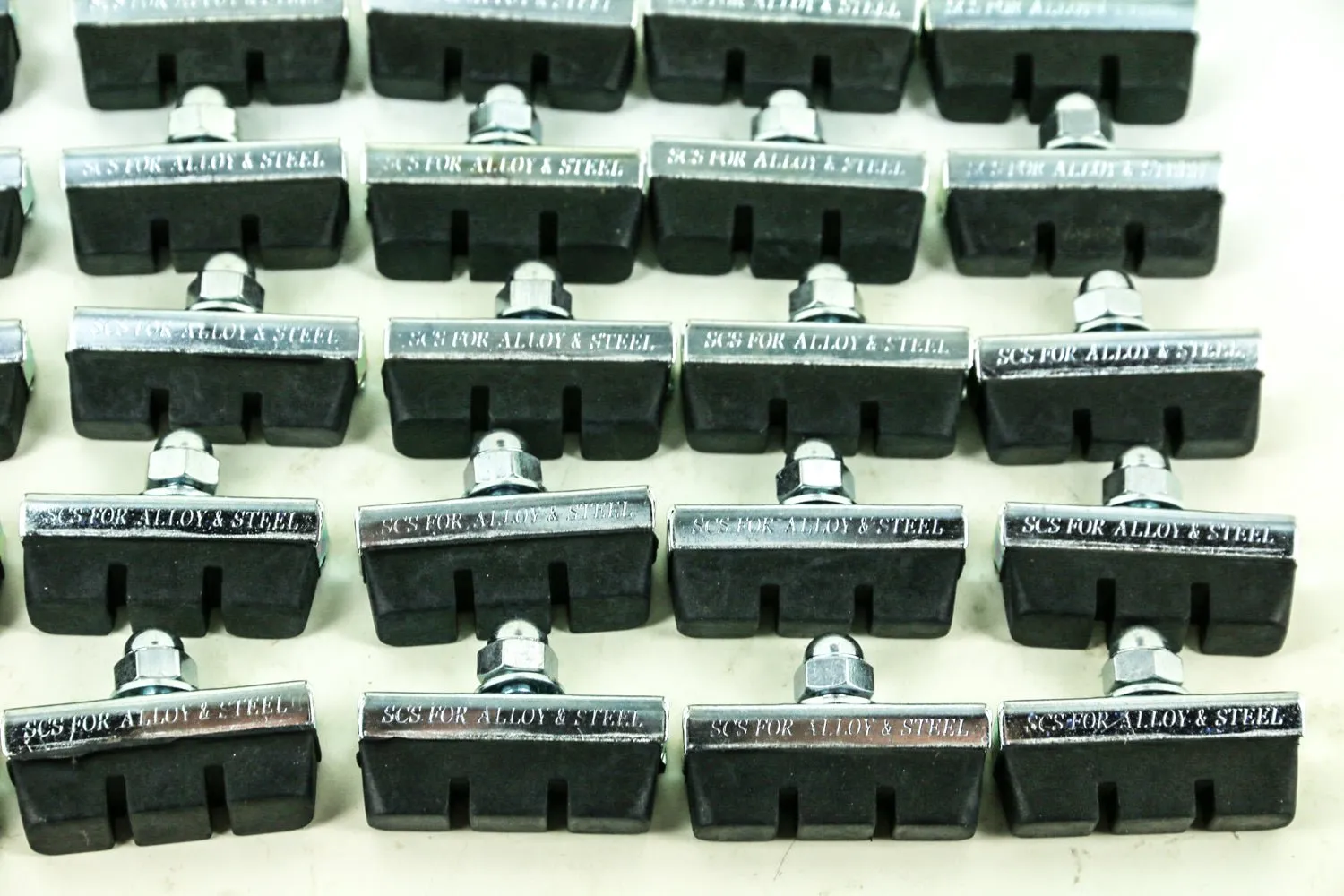 25 Pairs Bulk Package Bicycle Bike Rim Brake Pads / Holders New in Box