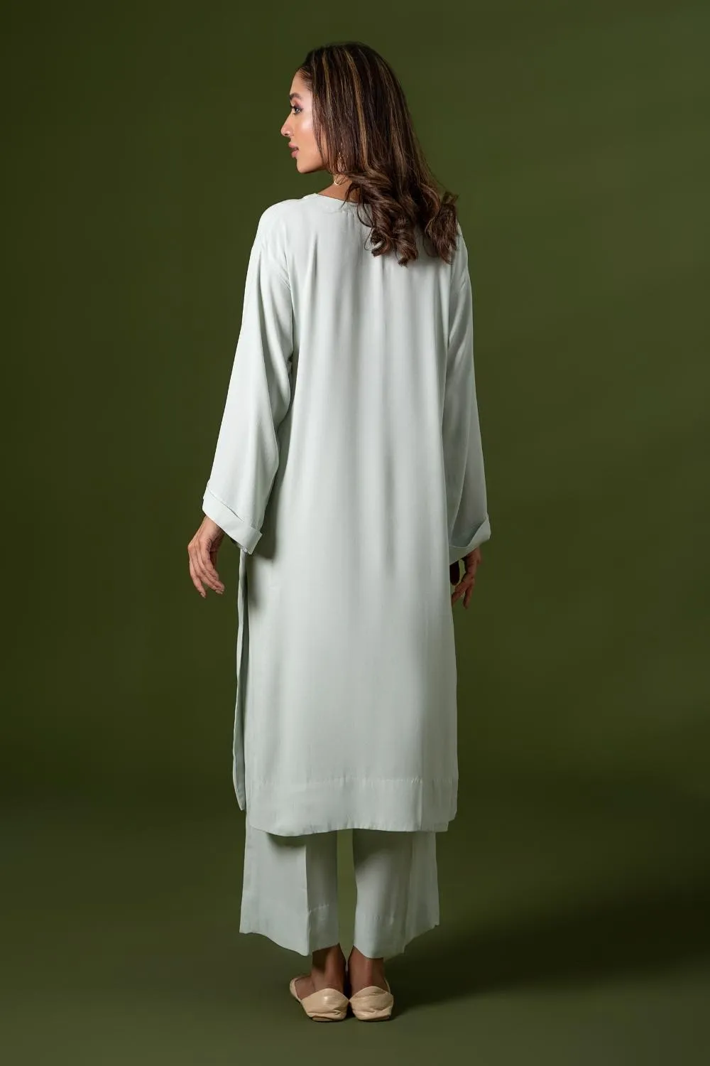2PC Stitched |Georgette Suit