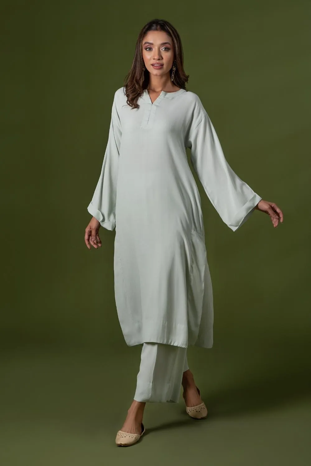 2PC Stitched |Georgette Suit