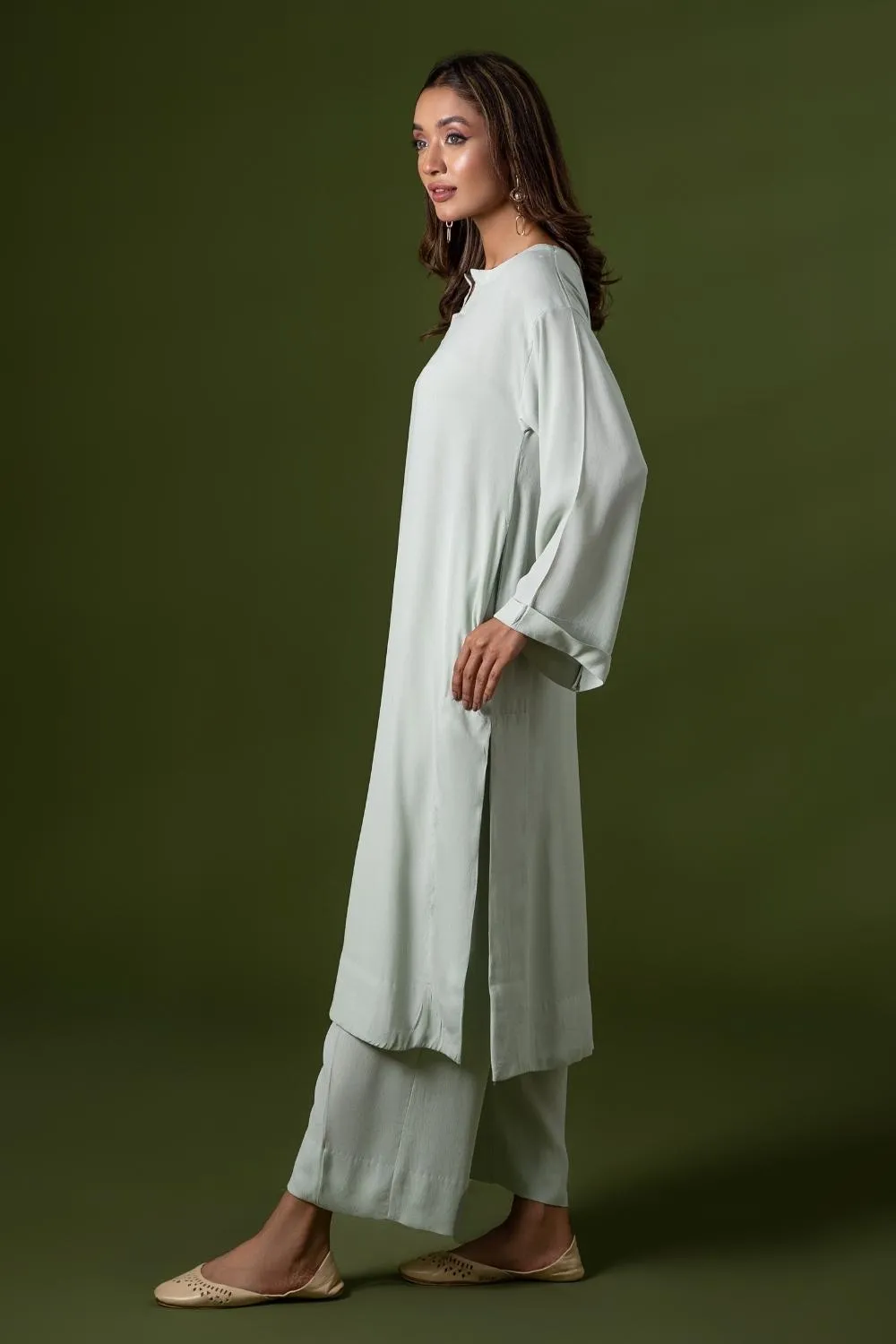 2PC Stitched |Georgette Suit