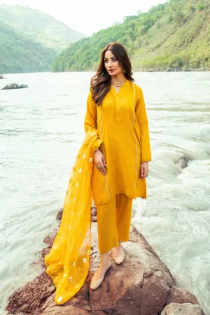 2PC Stitched | Jacquard Shirt   Dupatta