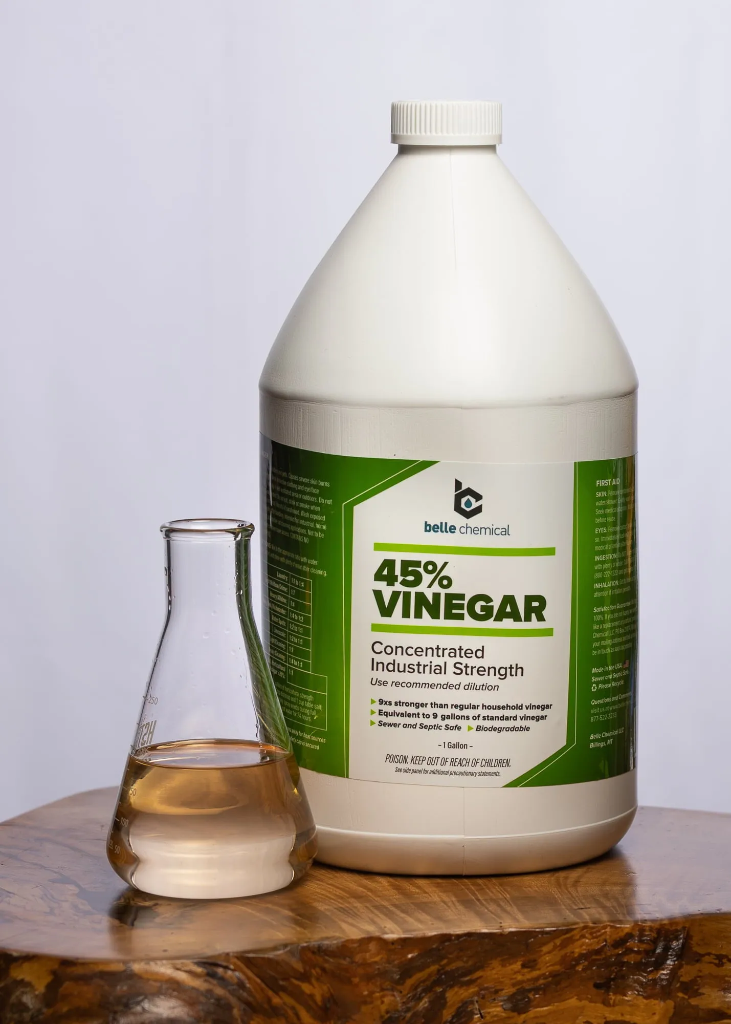 45% pure vinegar concentrated industrial grade 1 gallon 1 industrial calyptus