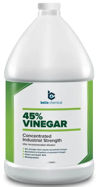 45% pure vinegar concentrated industrial grade 1 gallon 1 industrial calyptus