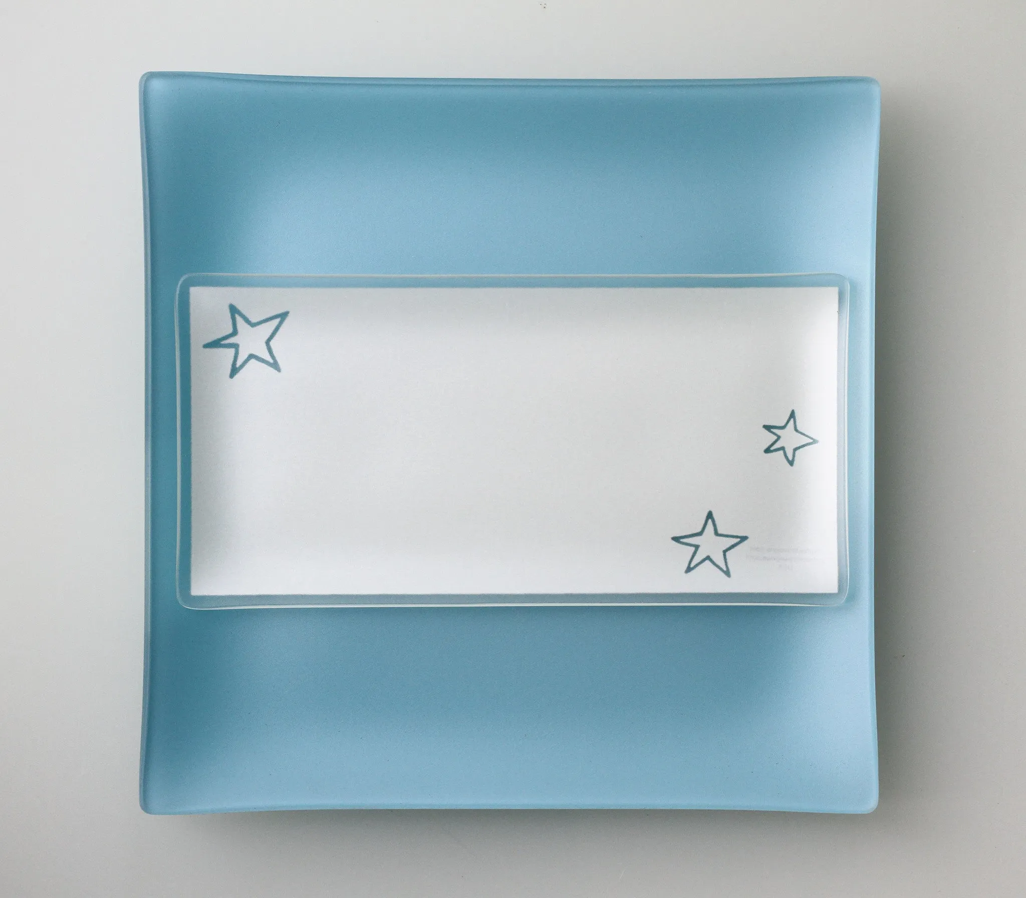 5x10" Stars Plates With Purpose™ benefiting Allies For Health Wellbeing