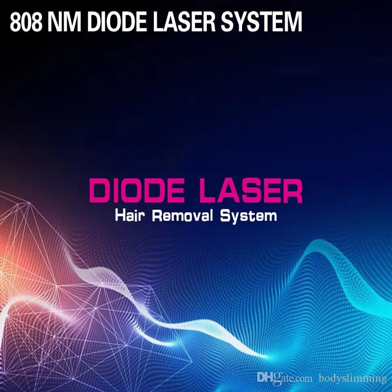 808nm diode laser hair removal machine high power permanent no pain comfortable for all skin colors