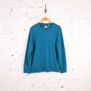 90s Levi's Sweatshirt - Blue - L