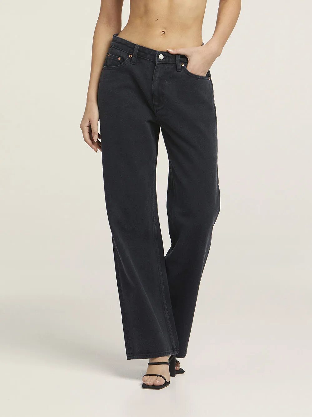 90S Mid Baggy Relaxed Jean