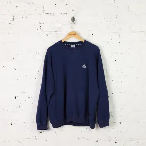 Adidas 90s Sweatshirt - Blue - L