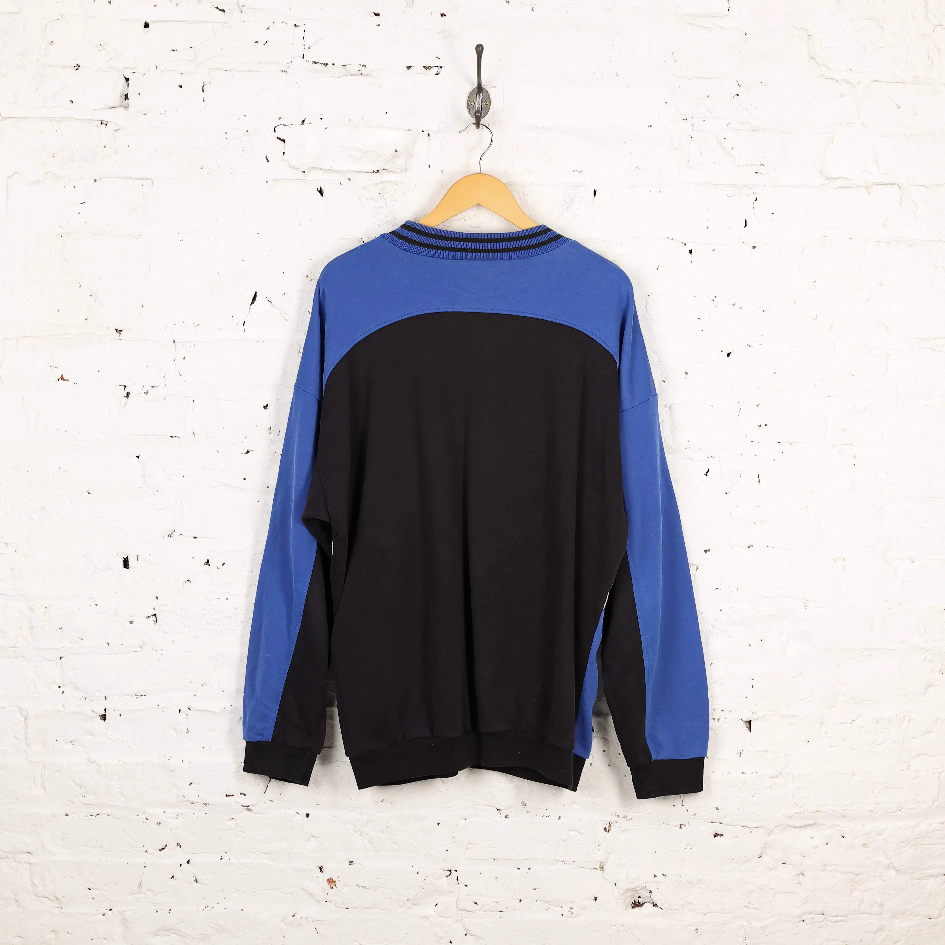 Adidas 90s Sweatshirt - Blue - XL