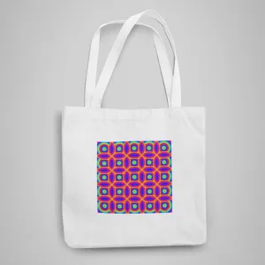 Aesthetic symmetric Tote Bag With Zipper by @_sm_teju_
