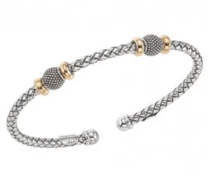 Alisa Sterling Silver & 18k Bracelet