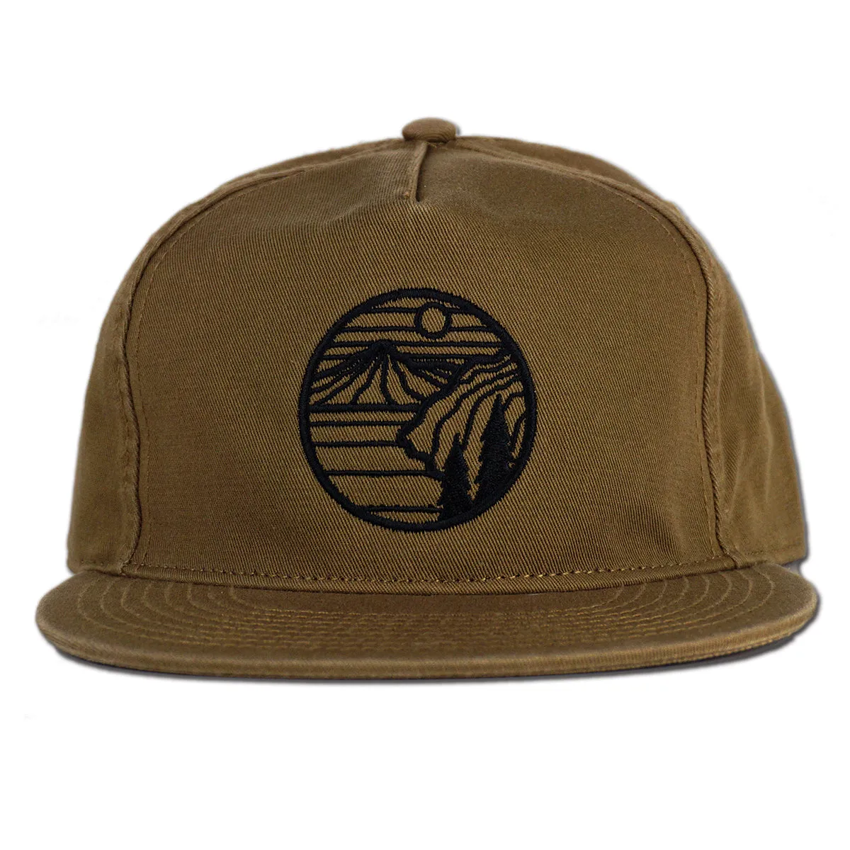 Alpine Lakes 5 panel Hat - Coyote