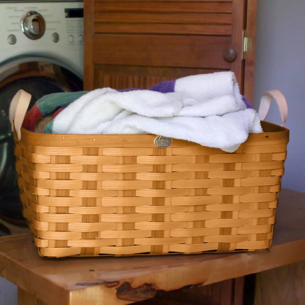 American Made Appalachian Ash Laundry Basket