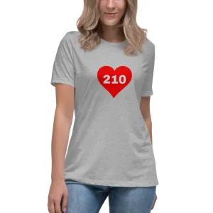 AREA CODE 210 Women's Relaxed T-Shirt