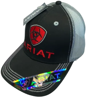 Ariat Red Logo Trucker Cap