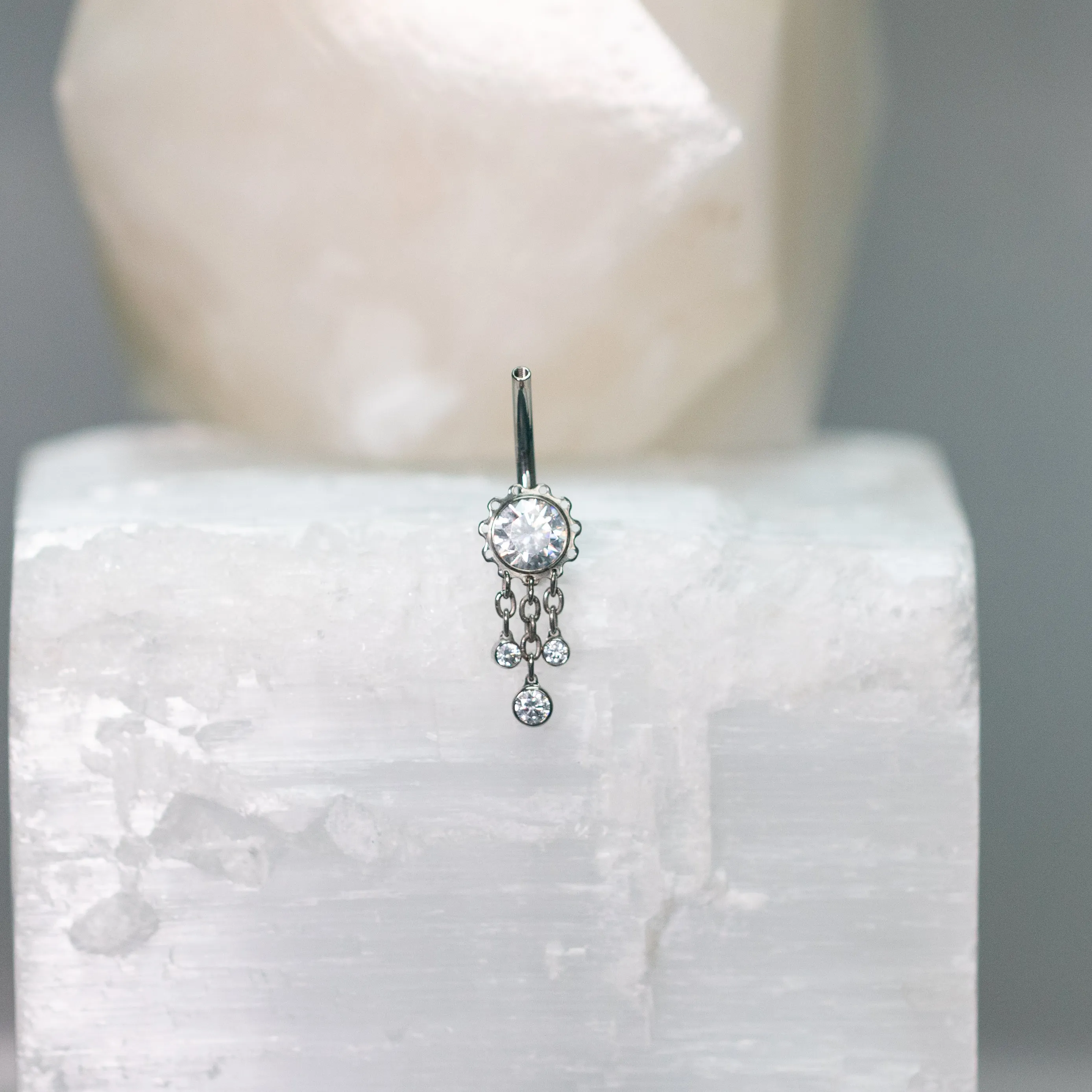 Aurora Dangle Navel Curve Shaft